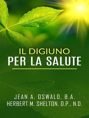 cover image of Il digiuno per la salute